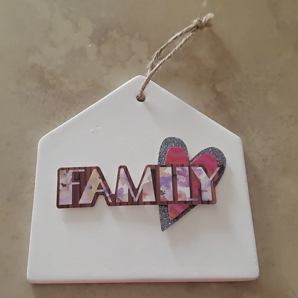 3D Family Plaque